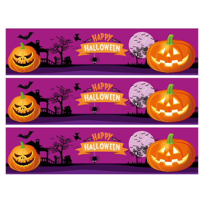 Contorni di torta - Buon Halloween