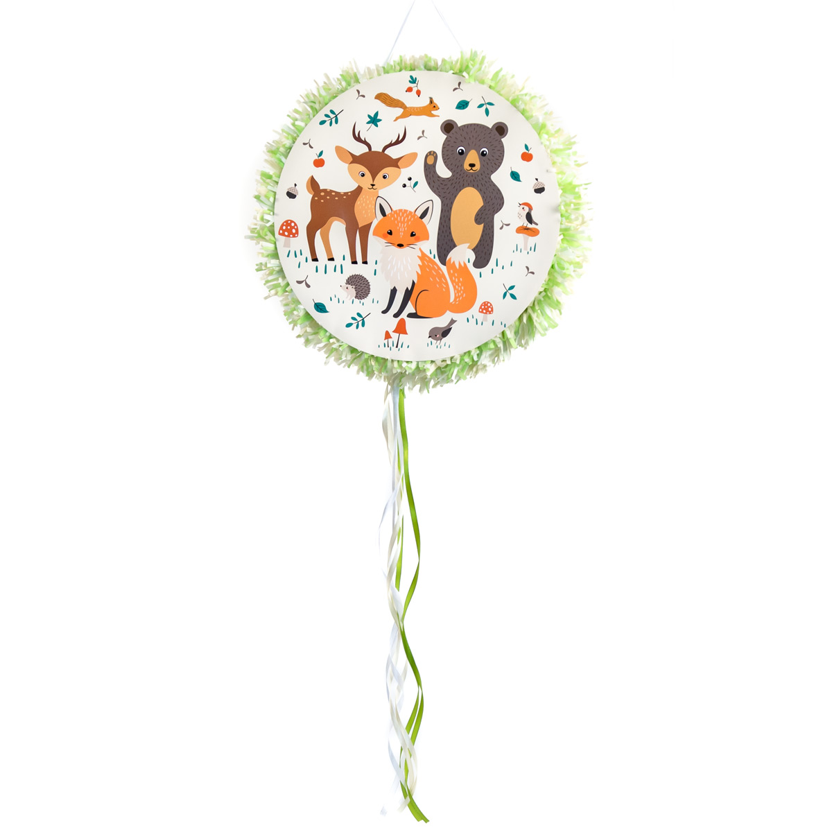 Pignatta Animali della foresta (36 cm) per il compleanno del tuo bambino -  Annikids