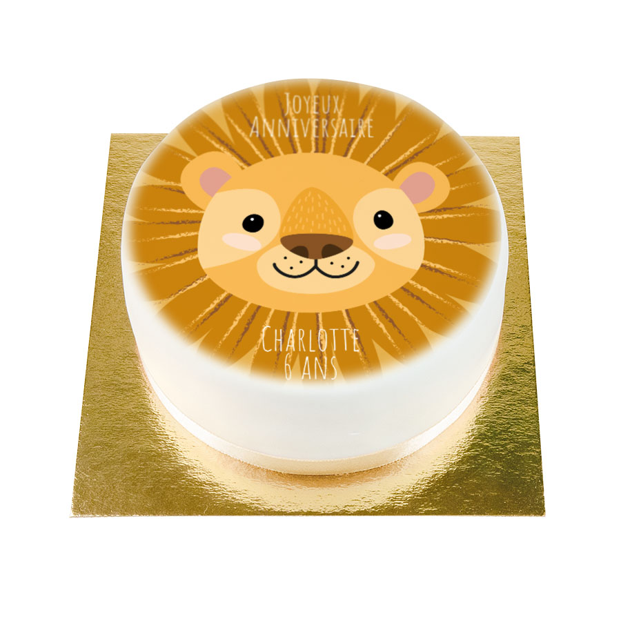 BuenoCake Leone Personalizzabile - Ø 14 cm