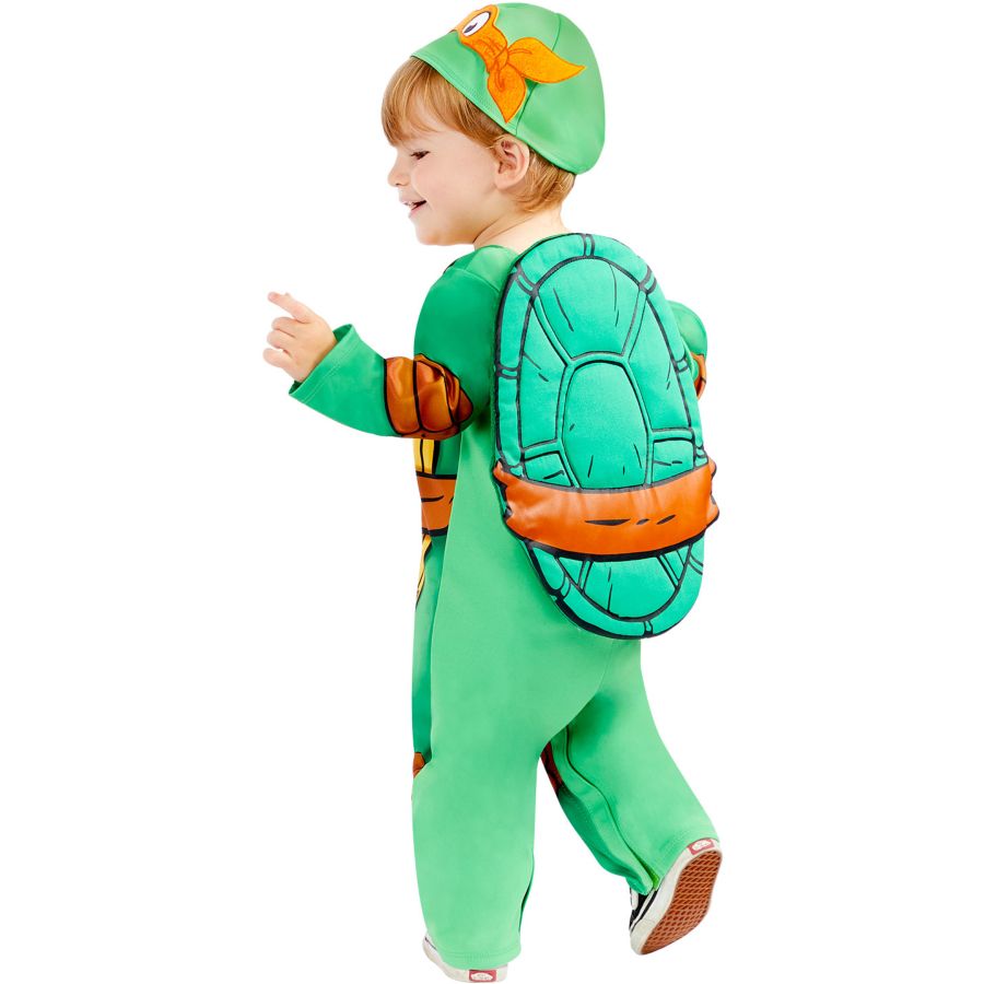 CARNEVALE HALLOWEEN VESTITO TARTARUGHE NINJA NINJA TURTLES TMNT BAMBINO  TODDLER