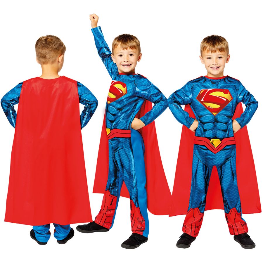 Costume per travestimento - Blu/Superman - BAMBINO