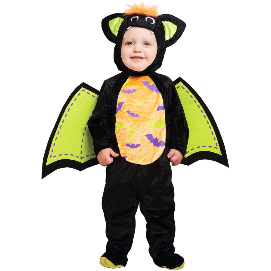 Travestimento da pipistrello carino 2-3 anni