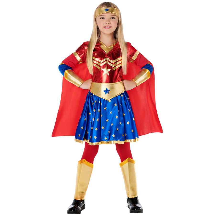 Costume da Super Eroina Taglia 5-6 anni