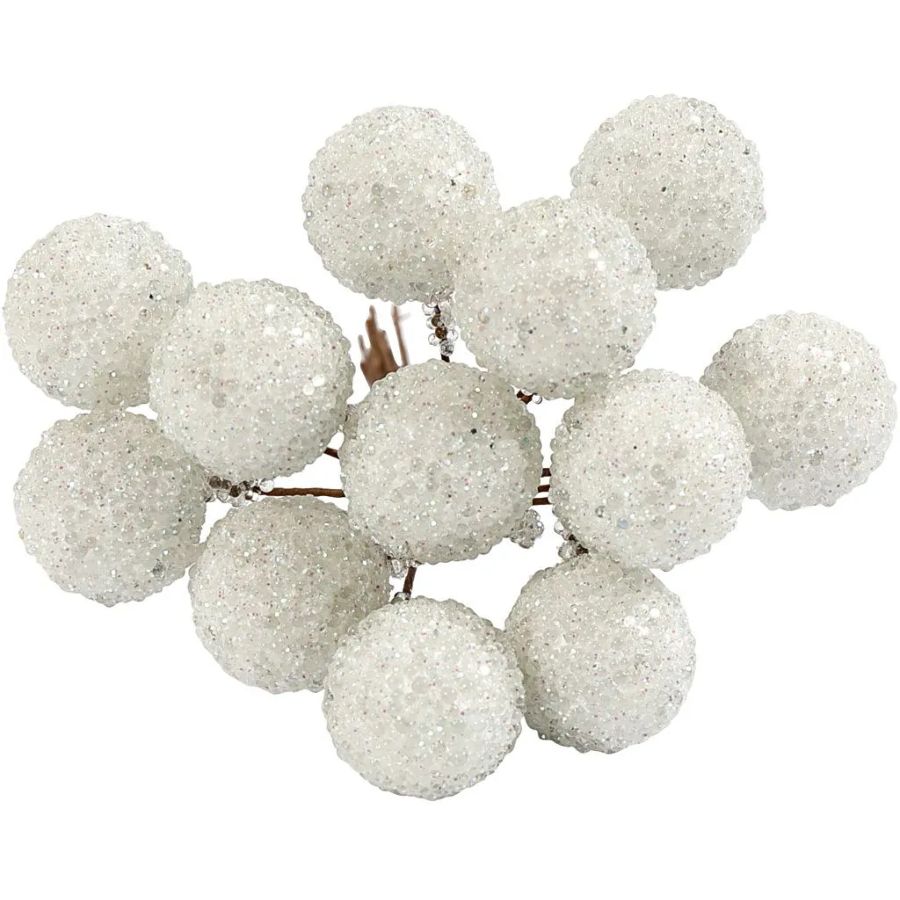 Fahibin 50 Mirtilli Finti Super Realistici - Decorazione Frutta Artificiale Per Casa, Negozi E Eventi - Foto 8