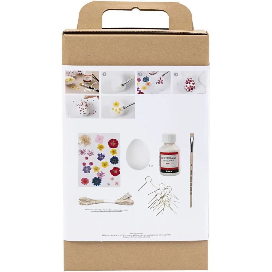 Kit Fai Da Te Per Cappello Di Pasqua – Con Uova, Penne, Occhi, Pompon E Accessori – Attività Creativa Per Bambini