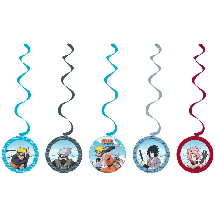 5 Ghirlande a spirale di Naruto Shippuden