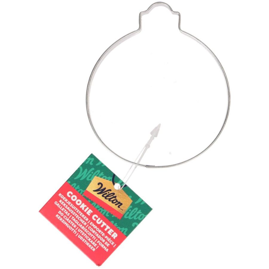Emporte-pièce Boule de Noël – 8 cm – Wilton