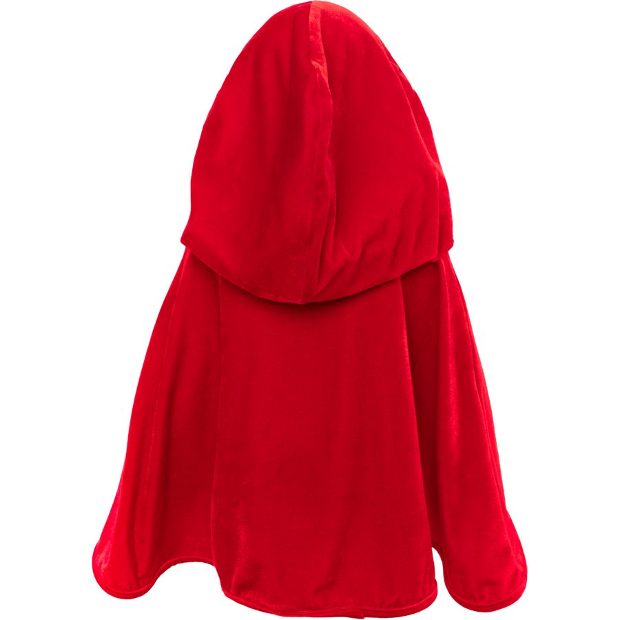Great Pretenders Mantello per Costume da Cappuccetto Rosso bambina
