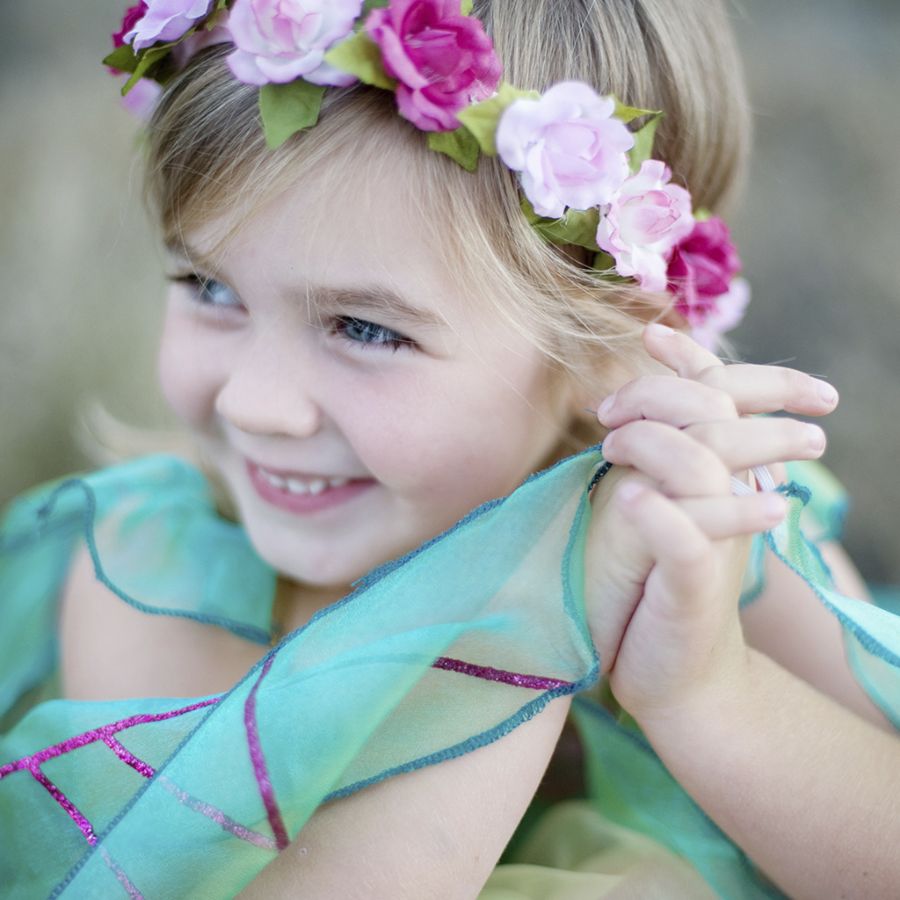 Decorazione di compleanno, corona stoffa per neonati e bambina –