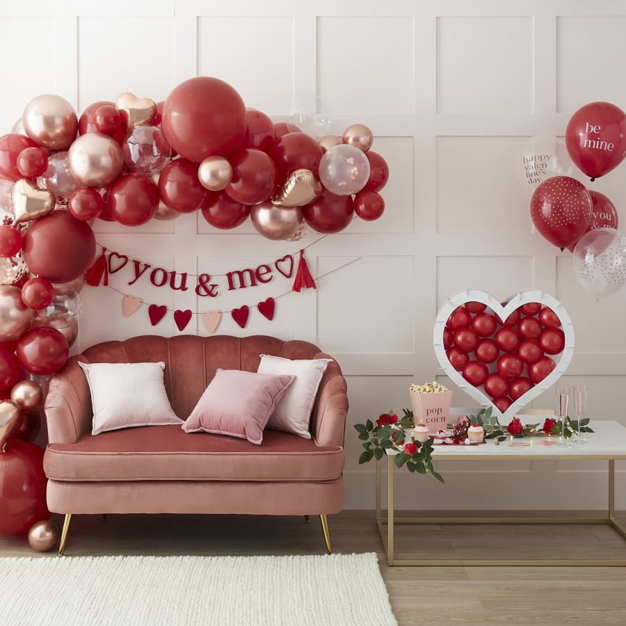 Struttura per palloncini Cuore (60 cm) - Annikids