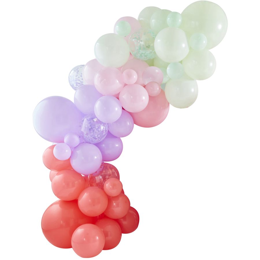 75 Kit arco di palloncini - Dinosauri rosa per il compleanno del tuo  bambino - Annikids