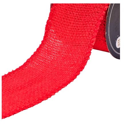 Nastro Di Iuta - Rosso N 3