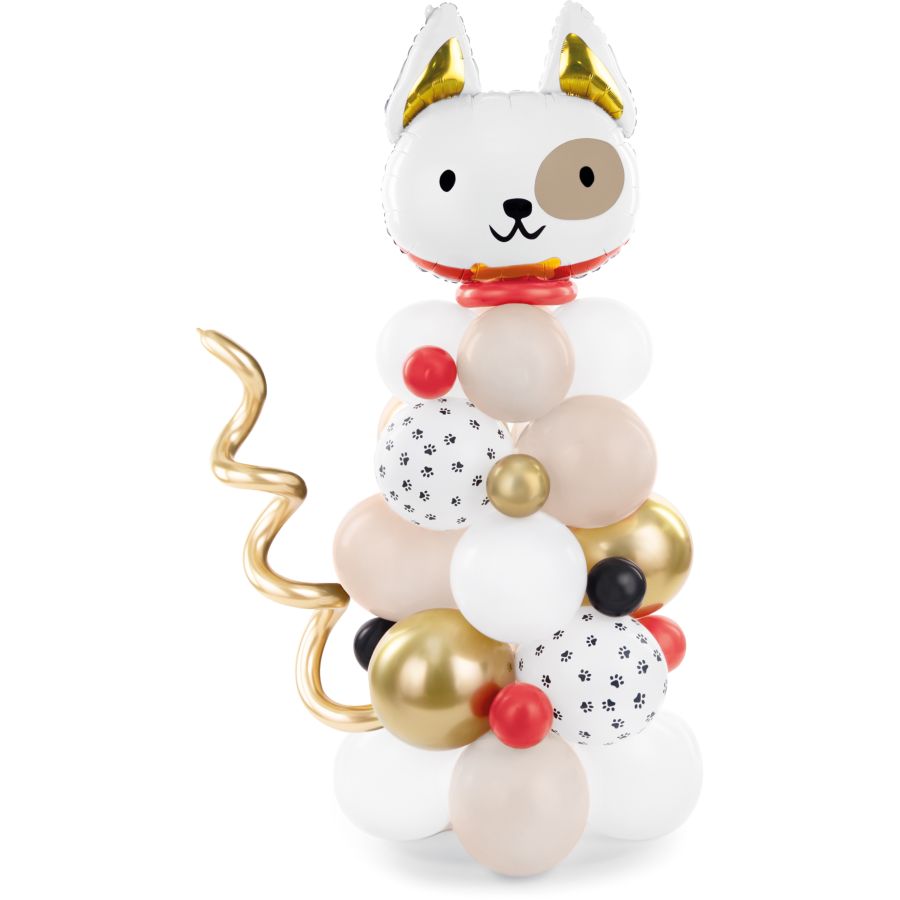 Set Palloncini Ape E Happy Birthday Per Festa Bambini - 5 Pezzi Con Cannula E Nastro