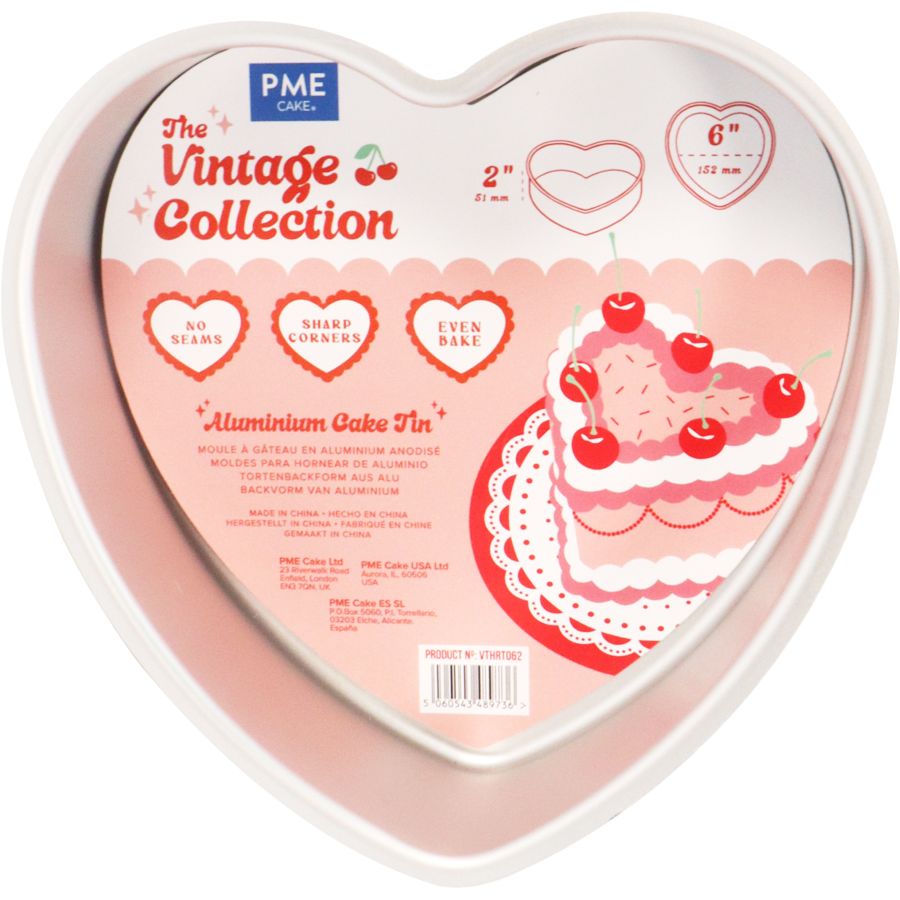 Torta vintage - Stampo per torte a forma di cuore per il compleanno del tuo  bambino - Annikids