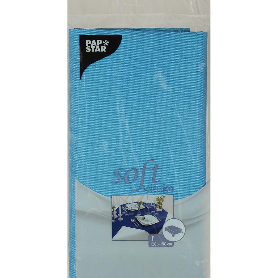Tovaglia Soft Selection (180 cm) Blu Turchese