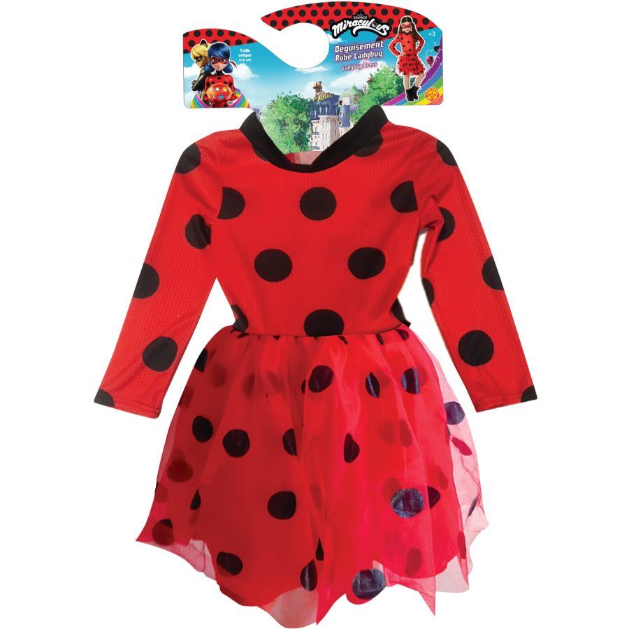 Abito Tutu Miraculous Ladybug Taglia 5 8 anni per il compleanno del tuo bambino Annikids