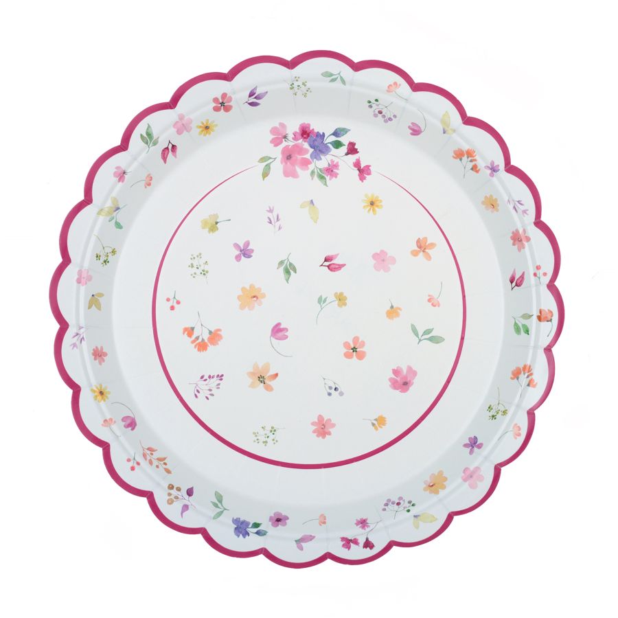 6 Assiettes Printemps