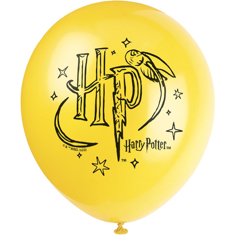 Emma ha scelto Harry Potter per festeggiare il suo nono compleanno! Tanti  auguri, By BalloonLab Laboratorio dei Palloncini