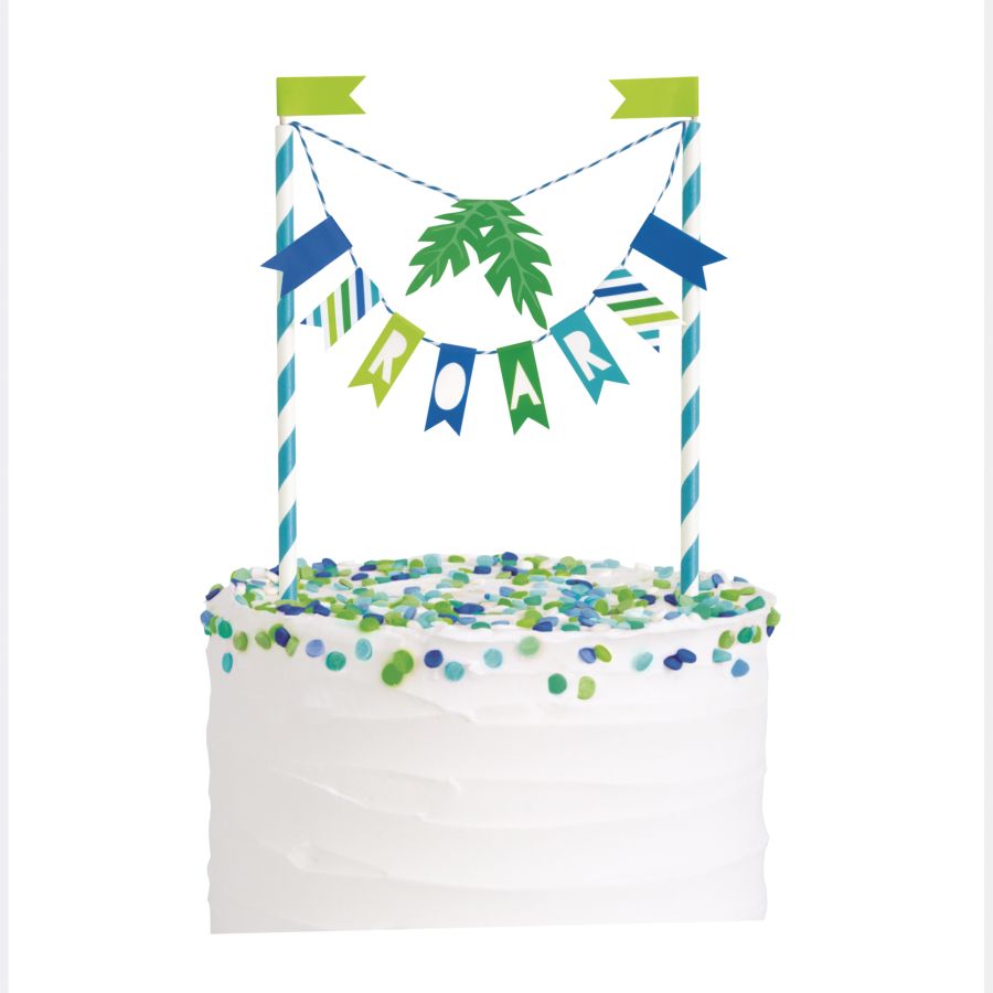 Kit di decorazioni per torte Dino