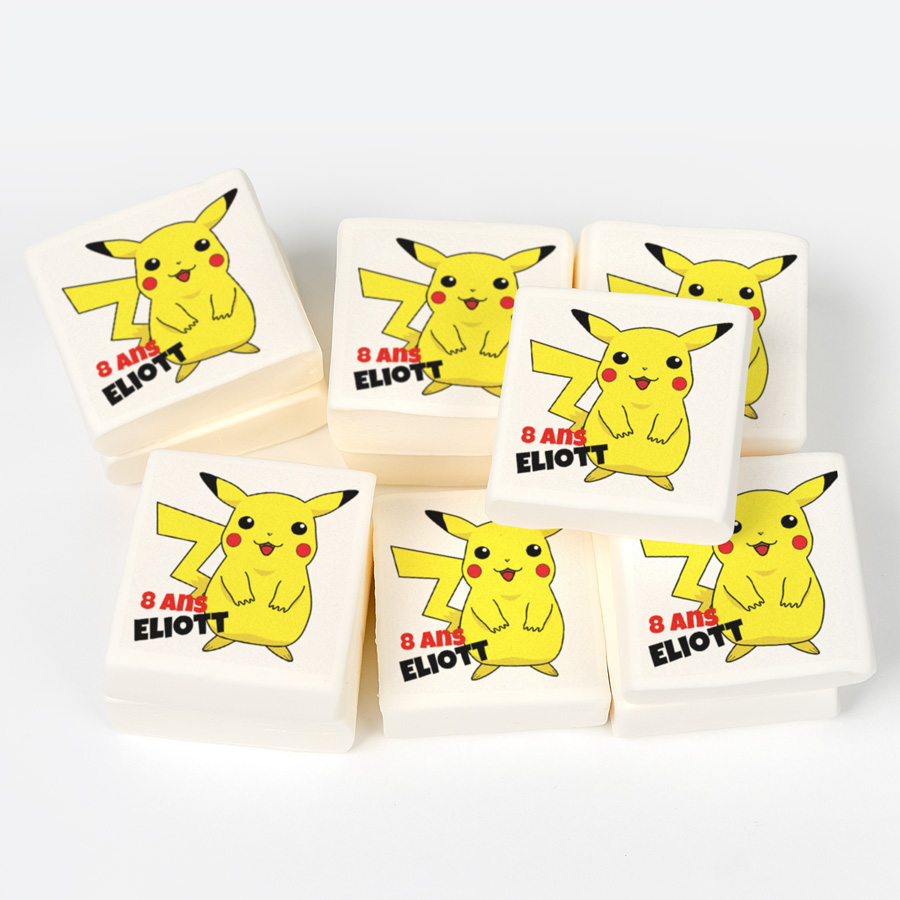12 marshmallow personalizzati - Pikachu per il compleanno del tuo bambino -  Annikids