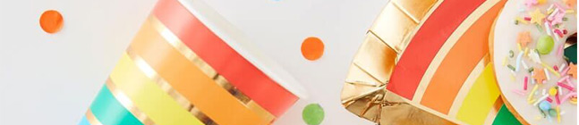 Tema di compleanno Arcobaleno per il tuo bambino