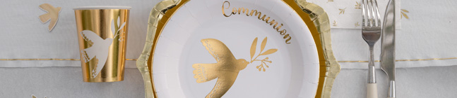 Tema di compleanno Comunione Birdy per il tuo bambino