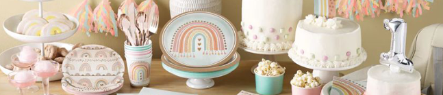 Tema di compleanno Boho Rainbow per il tuo bambino