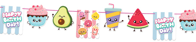 Tema di compleanno Kawaii Party per il tuo bambino