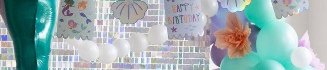 Tema di compleanno Magia della Sirena per il tuo bambino