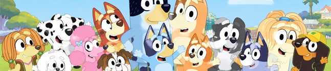 Tema di compleanno Bluey Hooray per il tuo bambino