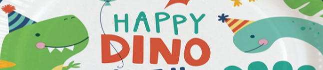 Tema di compleanno Happy Dino Party per il tuo bambino