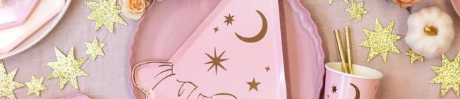 Tema di compleanno Strega Rosa per il tuo bambino