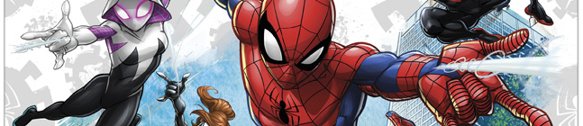 Tema di compleanno Spiderman Team per il tuo bambino