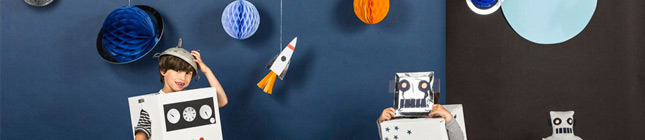 Tema di compleanno Viaggio nello Spazio per il tuo bambino