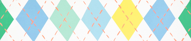 Tema di compleanno Argyle per il tuo bambino