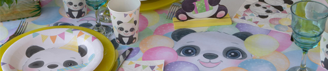 Tema di compleanno Baby Panda per il tuo bambino