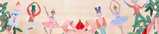 Tema di compleanno Balletto Lo Schiaccianoci per il tuo bambino