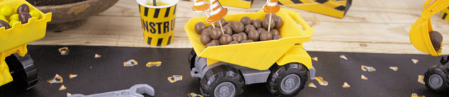 Tema di compleanno Cantiere per il tuo bambino