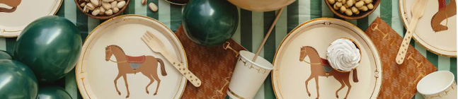 Tema di compleanno Cavallo & Equitazione per il tuo bambino