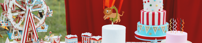 Tema di compleanno Circo per il tuo bambino