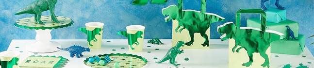 Tema di compleanno Dinosauri - Verde per il tuo bambino