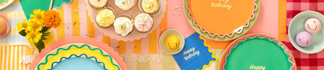 Tema di compleanno Wiggle Edge per il tuo bambino
