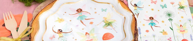 Tema di compleanno fate per il tuo bambino