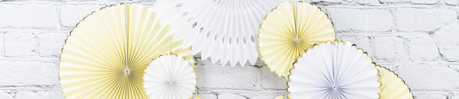 Tema di compleanno Festoni Giallo per il tuo bambino