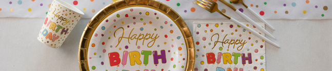 Tema di compleanno Happy Birthday Palloncini per il tuo bambino
