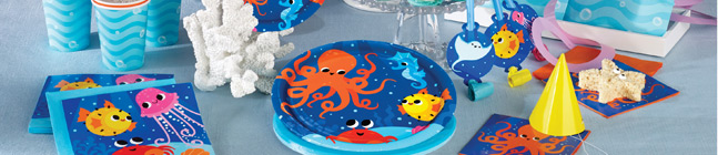 Tema di compleanno Oceano per il tuo bambino