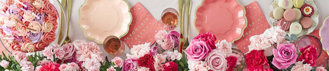 Tema di compleanno Rose per il tuo bambino