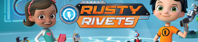 Tema di compleanno Rusty Rivets per il tuo bambino