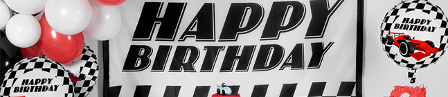 Tema di compleanno Speed Racing per il tuo bambino