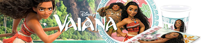 Tema di compleanno Vaiana e Maui per il tuo bambino